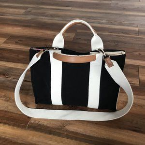 Rue de Verneuil Canvas & Leather Tote Bag